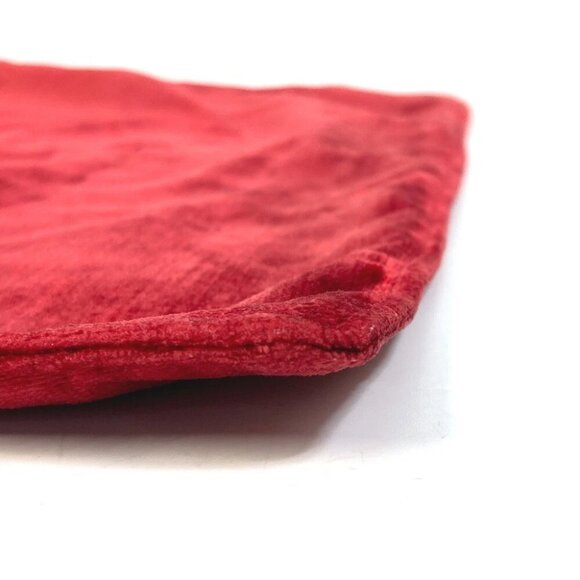 FENDI rhinestone interior swarovski logo Cushion Cover cushion Velor Red - Picture 2 of 9